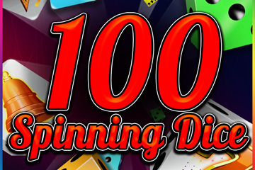 100 Spinning Dice